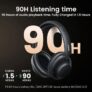 UGREEN HiTune Max 5 אוזניות עם ANC ו-Hi-Res LDAC